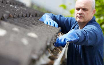 cleaning and inspecting Pant Glas roofs
